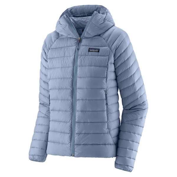W'S DOWN SWEATER HOODY Damen - Daunenjacke-BARNACLE BLUE
