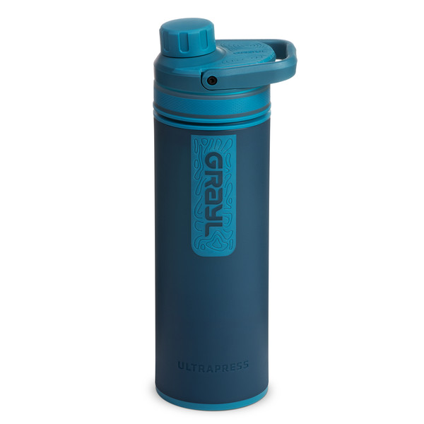 ULTRAPRESS PURIFIER BOTTLE - Trinkwasserfilter-FOREST BLUE