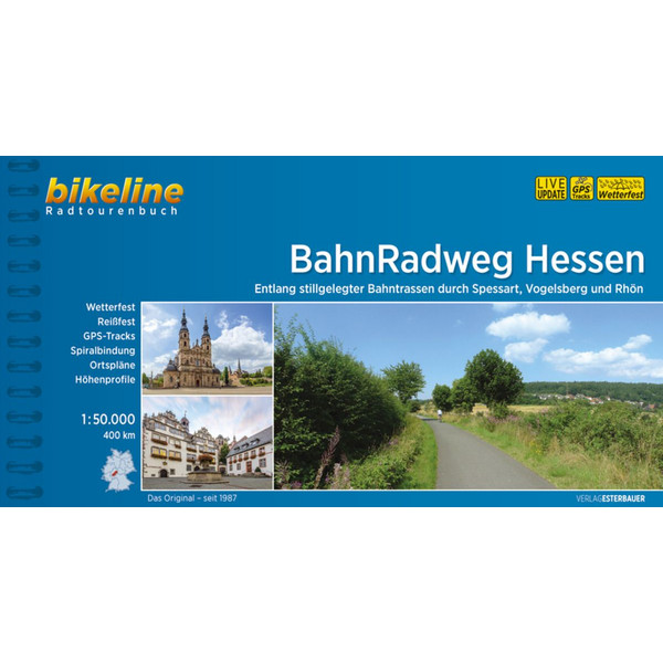 BAHNRADWEG HESSEN - Radwanderführer Ansicht 1