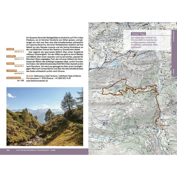 RAUS UND MOUNTAINBIKEN TESSIN Ansicht 2