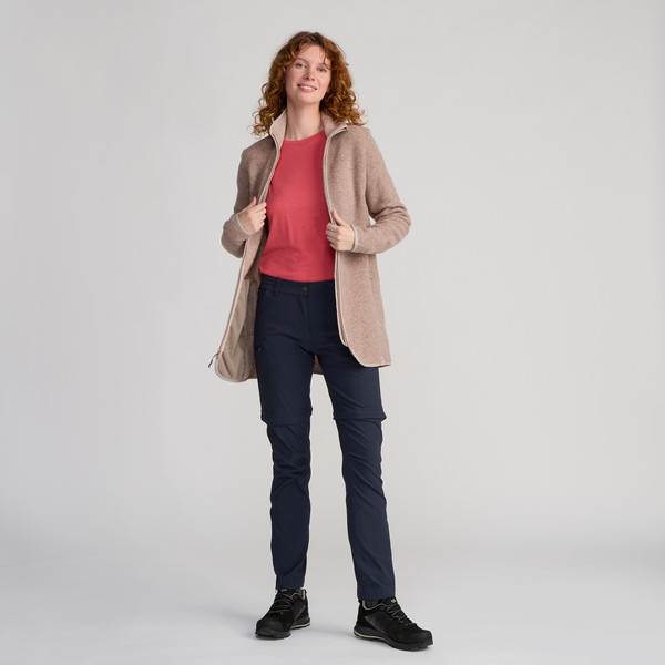 Frilufts REILA KNITTED FLEECE LONGJACKET Damen - Fleecejacke Ansicht 12