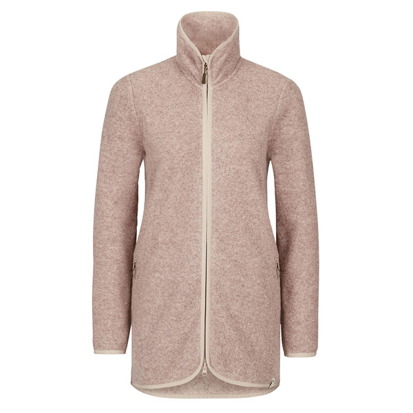 REILA KNITTED FLEECE LONGJACKET Damen - Fleecejacke
