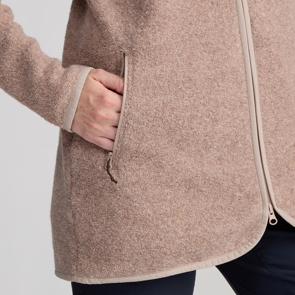 Frilufts REILA KNITTED FLEECE LONGJACKET Damen - Fleecejacke Ansicht 10