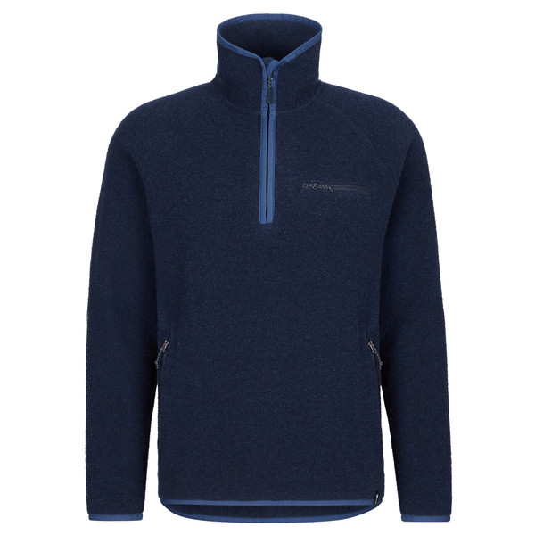 REILA KNITTED FLEECE HALFZIP Herren - Wollpullover