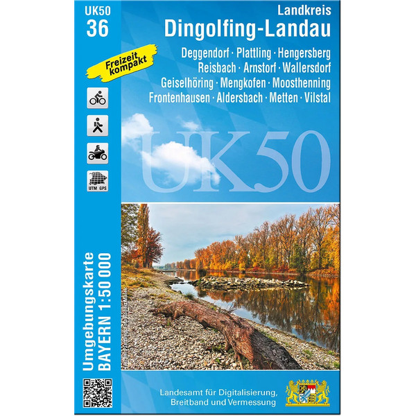 LANDKREIS DINGOLFING-LANDAU 1:50 000 (UK50-36) Ansicht 1