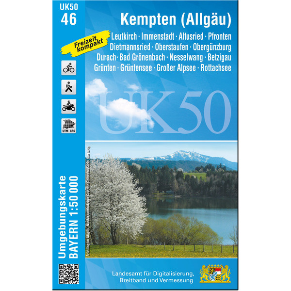 KEMPTEN (ALLGÄU) 1 : 50 000 (UK50-46) Ansicht 1