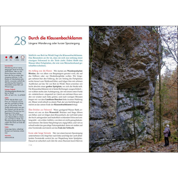 WILDE WASSERFÄLLE UND KLAMMEN IN DEN BAYERISCHEN HAUSBERGEN - Wanderführer Ansicht 4