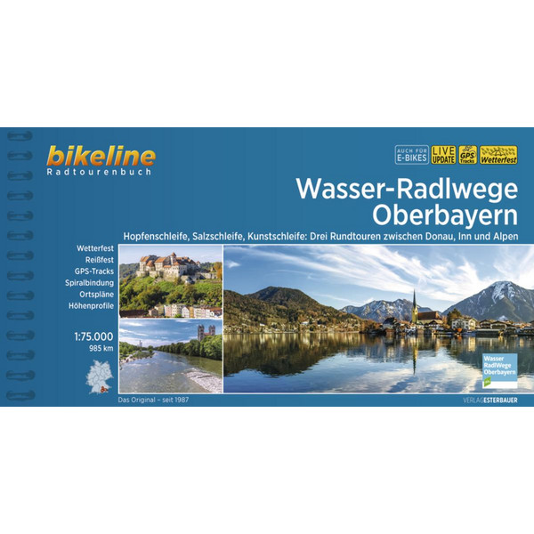 WASSER-RADLWEGE OBERBAYERN - Radwanderführer Ansicht 1
