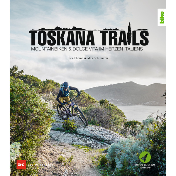 TOSKANA-TRAILS - Radwanderführer Ansicht 1