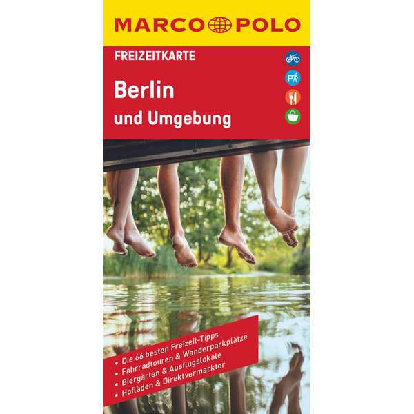 FREIZEITKARTE DEUTSCHLAND BLATT 15 BERLIN UND UMGEBUNG - Stadtplan Ansicht 1