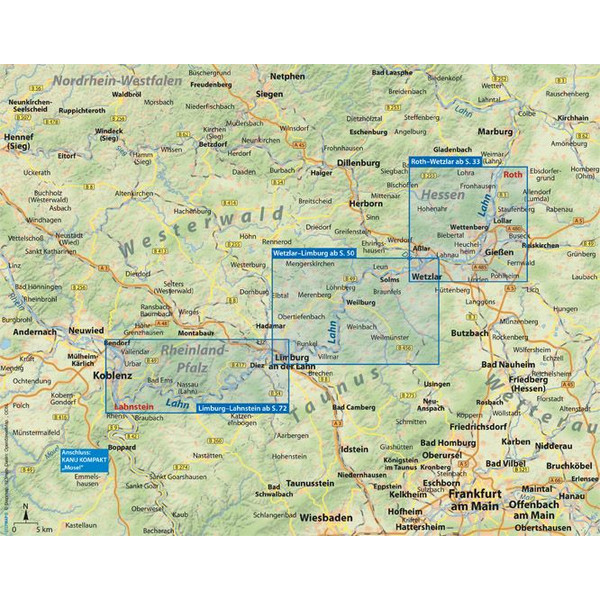 KANU KOMPAKT LAHN - Gewässerführer Ansicht 2