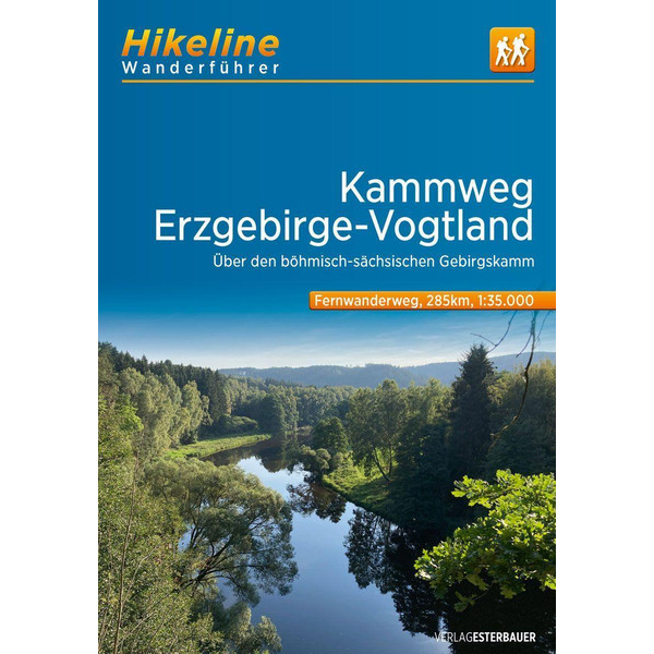 KAMMWEG . ERZGEBIRGE-VOGTLAND - Wanderführer
