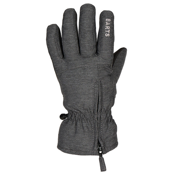 ZIPPER GLOVES Kinder - Handschuhe-DARK HEATHER