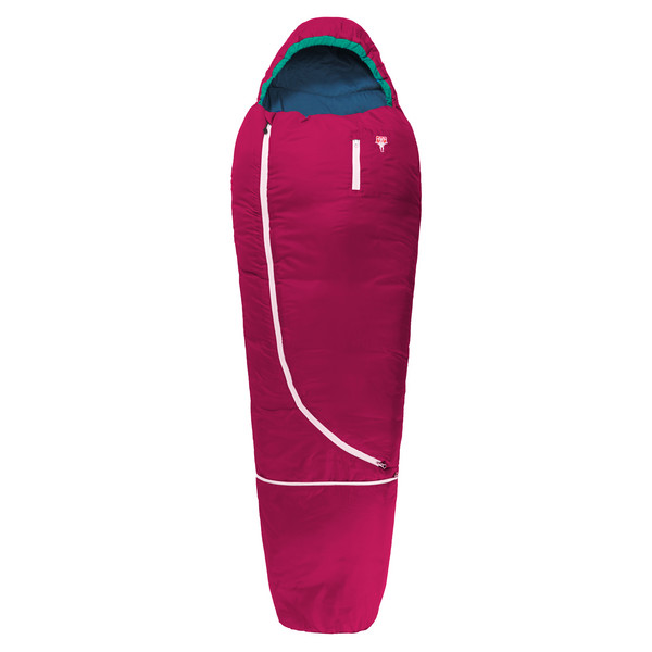 WOLLE KIDS WORLD TRAVELLER 170 Kinder - Kinderschlafsack-RASPBERRY RED
