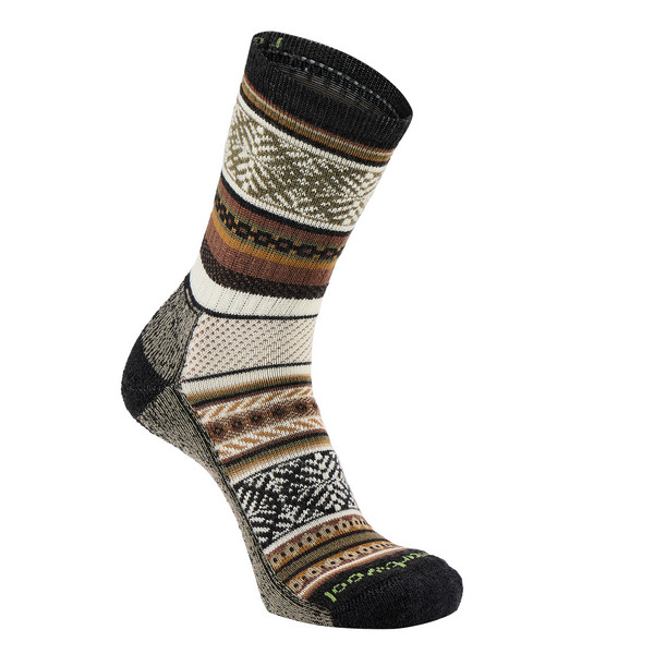 EVERYDAY COZY FAIR ISLE SWEATER CREW SOC Damen - Freizeitsocken-CHARCOAL