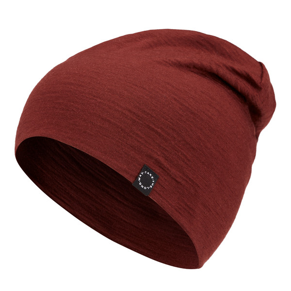 WAIHO BEANIE Unisex - Wollmütze-FIRED BRICK