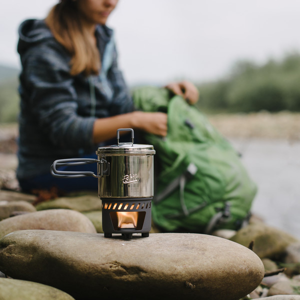 Esbit TROCKENBRENNSTOFF-KOCHSET, 585ML, TOPF AUS EDELSTAHL Ansicht 7