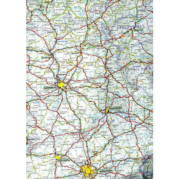 MICHELIN MITTELEUROPA STRAßEN- UND TOURISMUSKARTE 1:1000.000 - Straßenkarte Ansicht 2