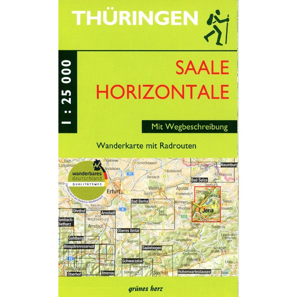 WANDERKARTE SAALEHORIZONTALE Ansicht 1
