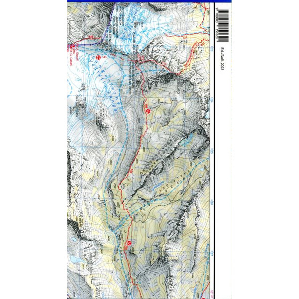 VAL DI PEIO - VAL DIE RABBI - VAL DI SOLE 1:25 000 - Wanderkarte Ansicht 2