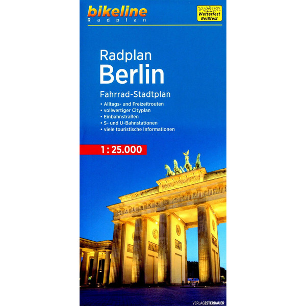 RADPLAN BERLIN - Fahrradkarte Ansicht 1