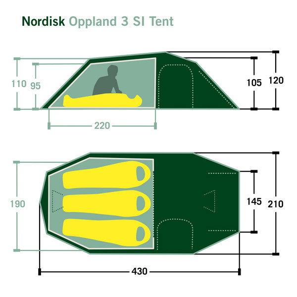 Jack Wolfskin GREAT DIVIDE RT - Familienzelt Ansicht 2
