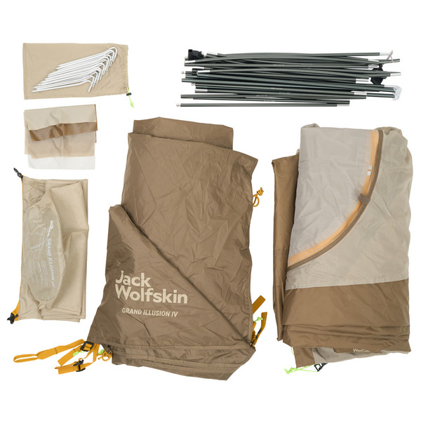 Jack Wolfskin GRAND ILLUSION IV - Familienzelt Ansicht 29