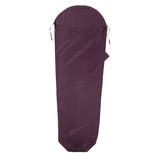 MICROFIBRE MUMMY LINER - Schlafsack Inlett-FIG