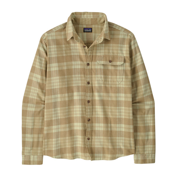 M'S L/S LW FJORD FLANNEL SHIRT Herren - Flanellhemd-BUILDER: WEATHERED STONE