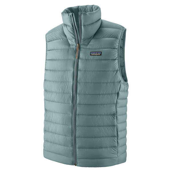 M'S DOWN SWEATER VEST Herren - Daunenweste-BLUE SAGE