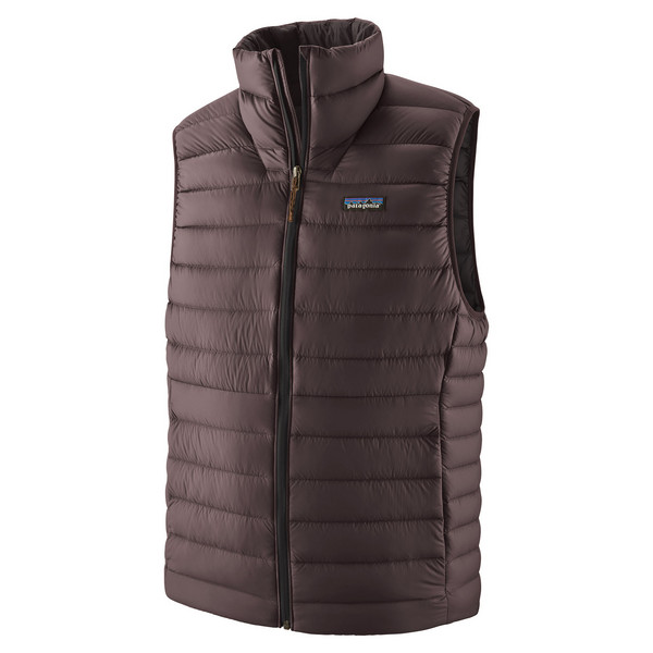 M'S DOWN SWEATER VEST Herren - Daunenweste-DEN BROWN