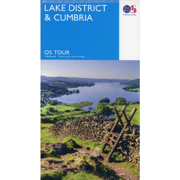 LAKE DISTRICT 1:110 000 - Wanderkarte Ansicht 1