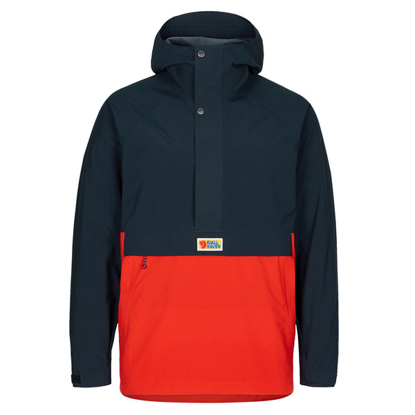 VARDAG HYDRATIC ANORAK M Herren - Regenjacke-DARK NAVY-FLAME ORANGE