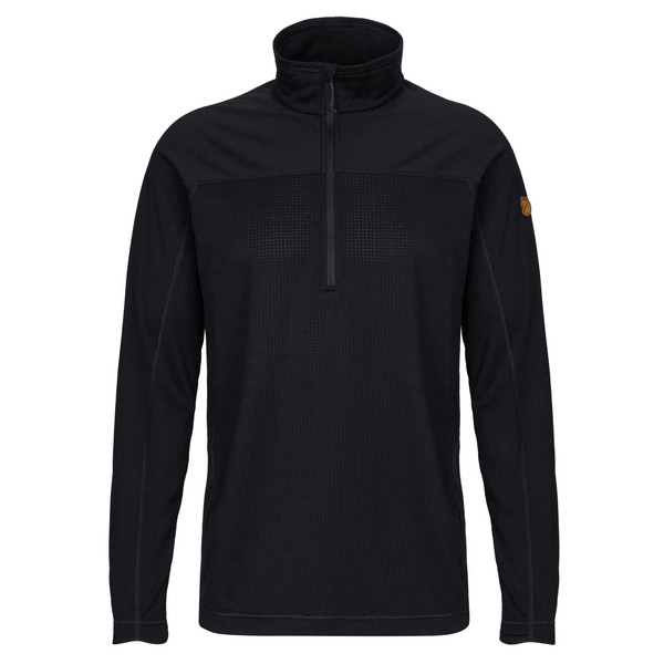 ABISKO LITE FLEECE HALF ZIP M Herren - Fleecepullover-BLACK