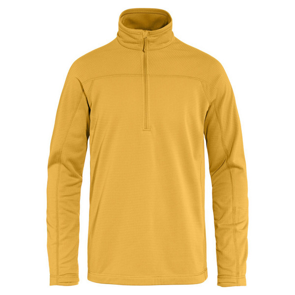 ABISKO LITE FLEECE HALF ZIP M Herren - Fleecepullover-OCHRE