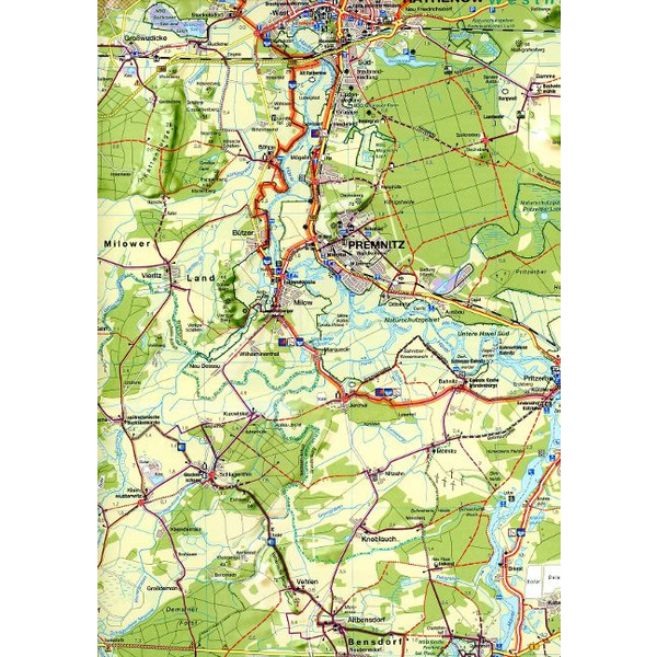 FK ELBE HAVEL - Fahrradkarte Ansicht 2