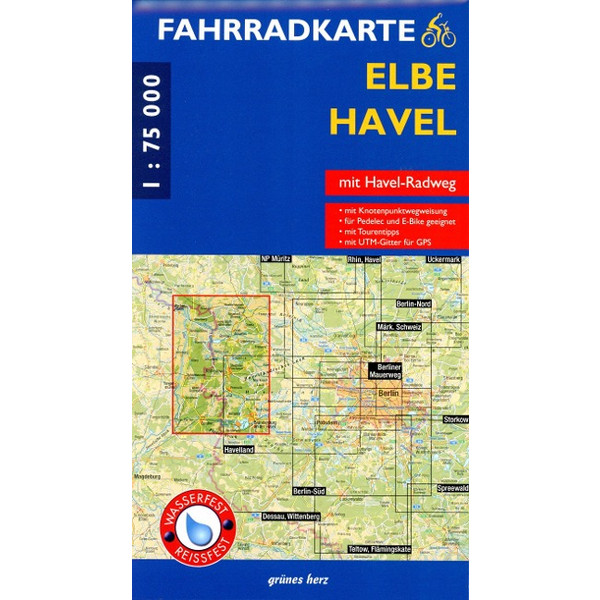 FK ELBE HAVEL - Fahrradkarte Ansicht 1