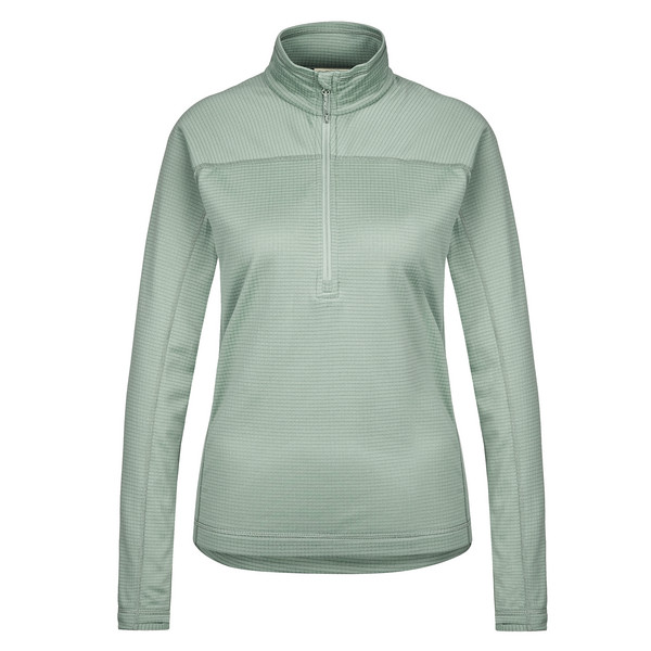 ABISKO LITE FLEECE HALF ZIP W Damen - Fleecepullover-MISTY GREEN