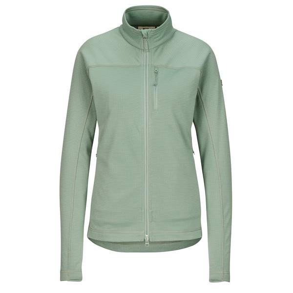 ABISKO LITE FLEECE JACKET W Damen - Fleecejacke-MISTY GREEN