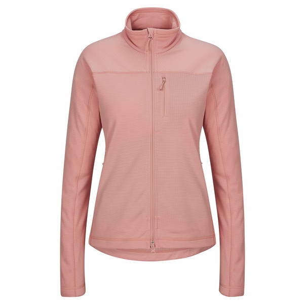 ABISKO LITE FLEECE JACKET W Damen - Fleecejacke-CHALK ROSE