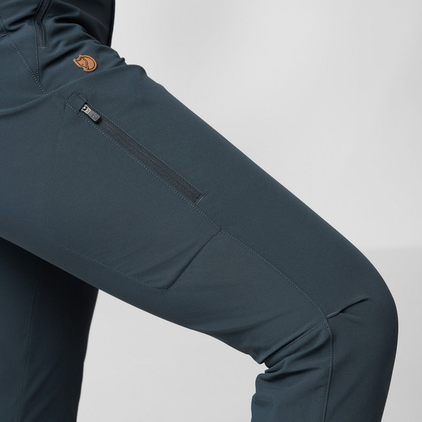 Fjällräven ABISKO TRAIL STRETCH TROUSERS W Damen - Trekkinghose Ansicht 10