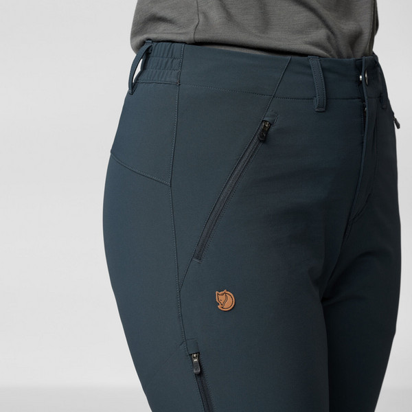 Fjällräven ABISKO TRAIL STRETCH TROUSERS W Damen - Trekkinghose Ansicht 8