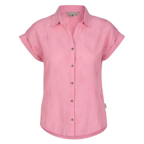 OASIS S/S Damen - Outdoor Bluse-ORCHID