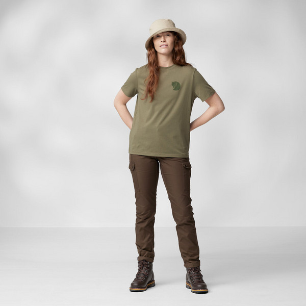 Fjällräven FOX BOXY LOGO TEE W Damen - T-Shirt Ansicht 3