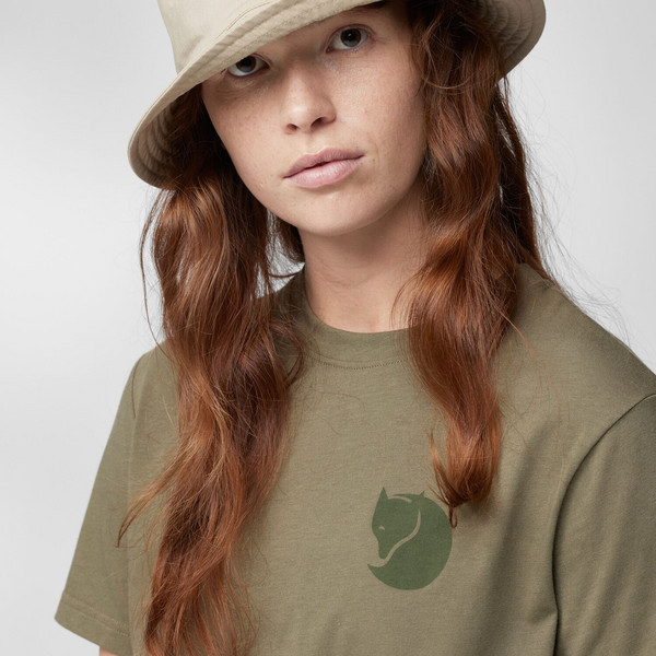 Fjällräven FOX BOXY LOGO TEE W Damen - T-Shirt Ansicht 4