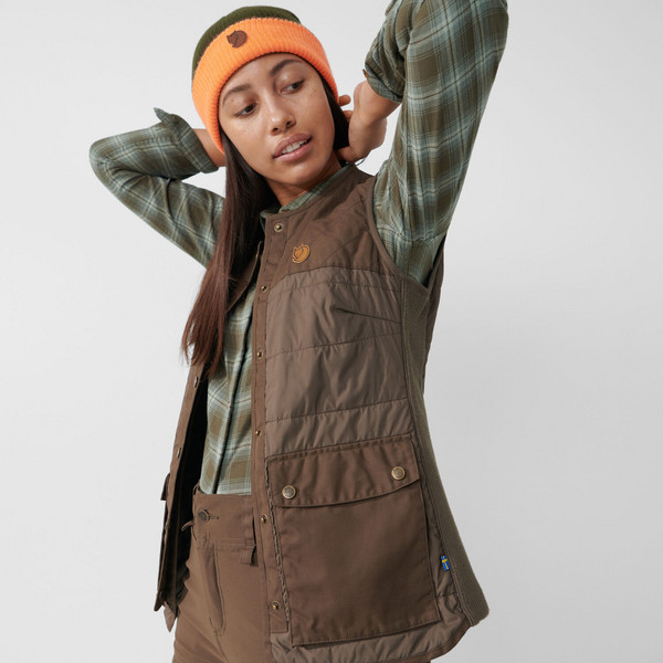 Fjällräven FOREST WOOL PADDED VEST W Damen - Weste Ansicht 6