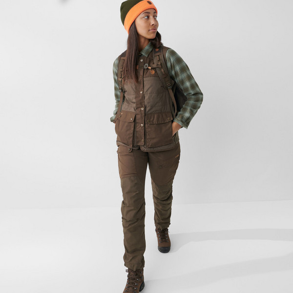 Fjällräven FOREST WOOL PADDED VEST W Damen - Weste Ansicht 8