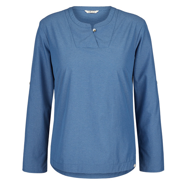 KEA L/S TUNIC Damen - Outdoor Bluse-DARK BLUE