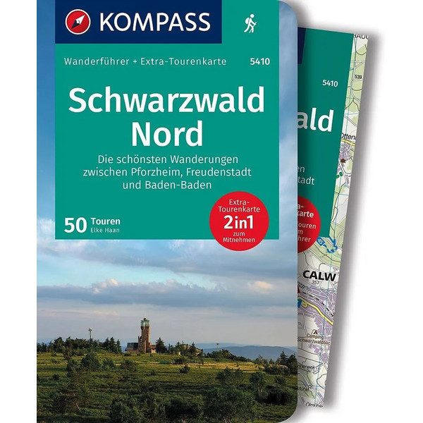 KOMPASS WANDERFÜHRER SCHWARZWALD NORD