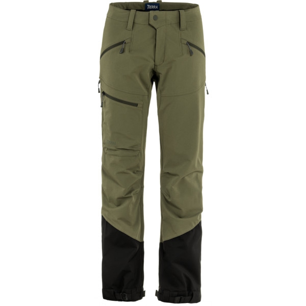 LITE TRACK PANT W Damen - Softshellhose-OLIVE NIGHT